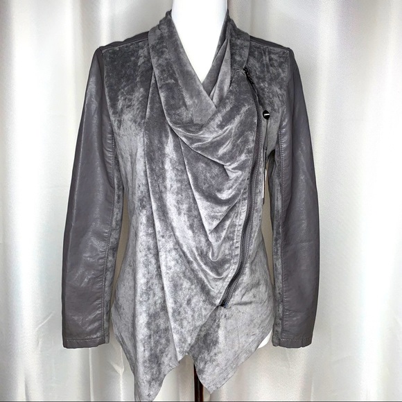 Blank NYC Jackets & Blazers - Anthropologie Blank NYC Faux Suede&Leather Jacket